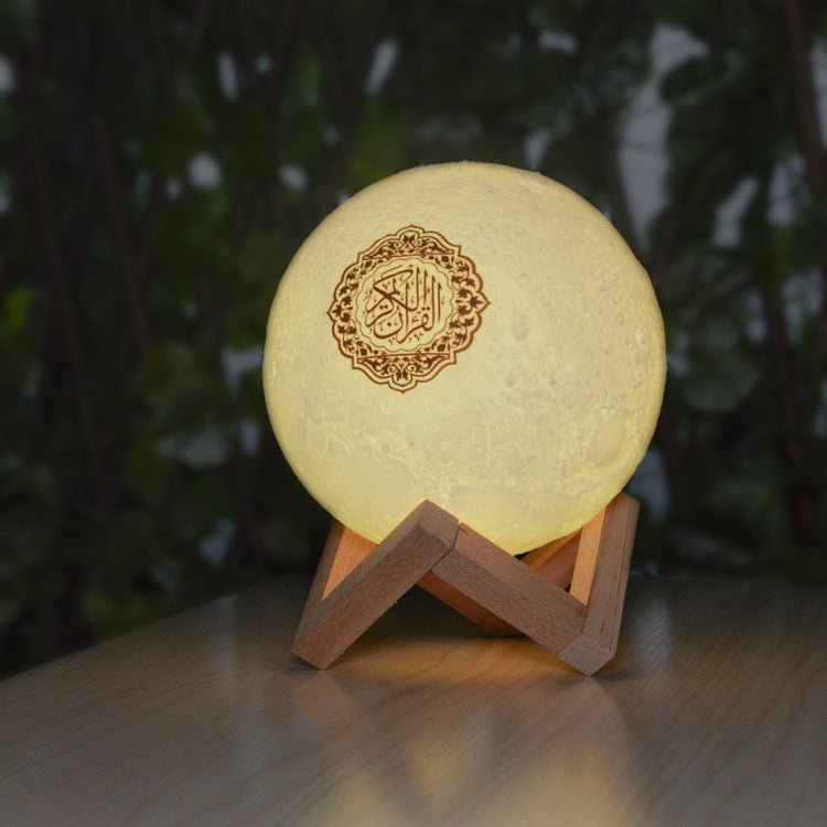 Quran Moon Light Bluetooth Speaker: A Modern Approach to Devine Recitation - www.DeeneeShop.com