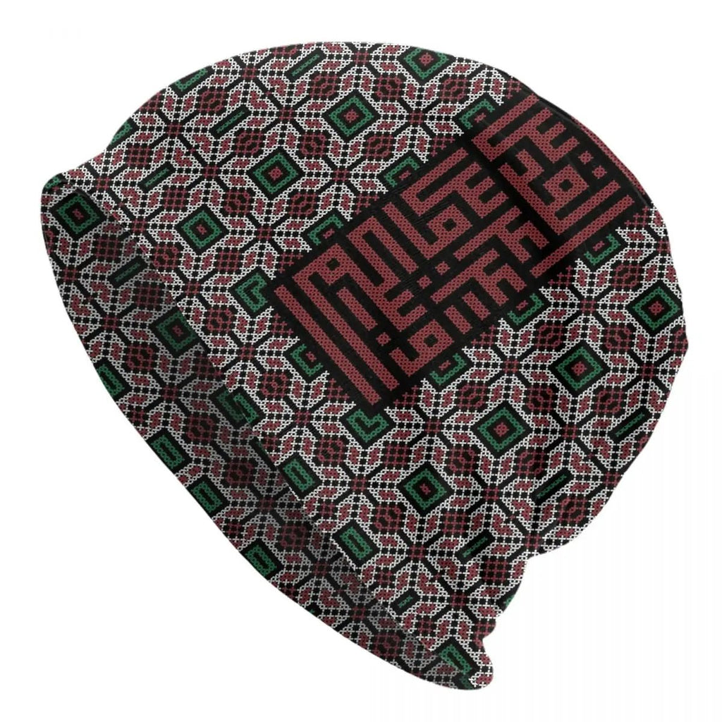 alestine Hatta Keffiyeh Windproof Beanie Hat for Men & Women - www.DeeneeShop.com