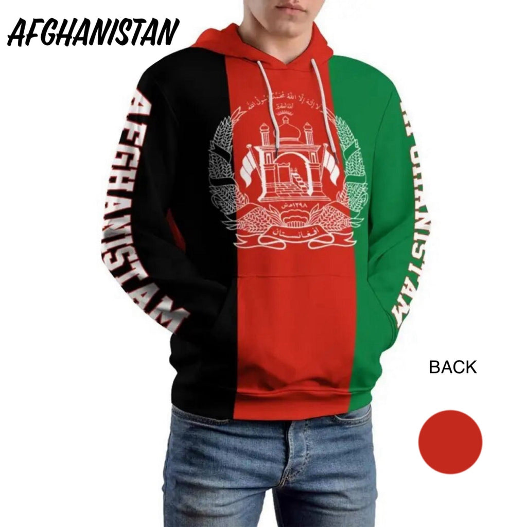Country Flag Hoodie Polyester Sweatshirt Pullover for Men & Women (20 Countries, 5 Sizes) - www.DeeneeShop.com