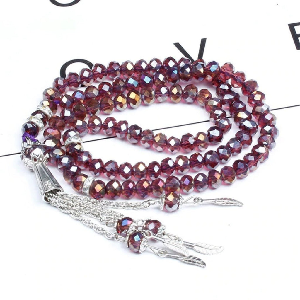 Crystal Prayer Beads Beautiful Tasbih (32 Designs) - www.DeeneeShop.com