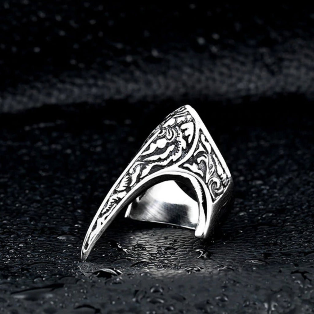 Ertugrul Thumb Ring (Turkish Kayi Gents, Ladies, Kids Jewelry) 7 Sizes - www.DeeneeShop.com