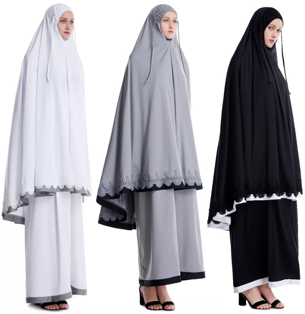 Our women’s loose prayer garments collection - modesty and comfort during prayers - www.DeeneeShop.com