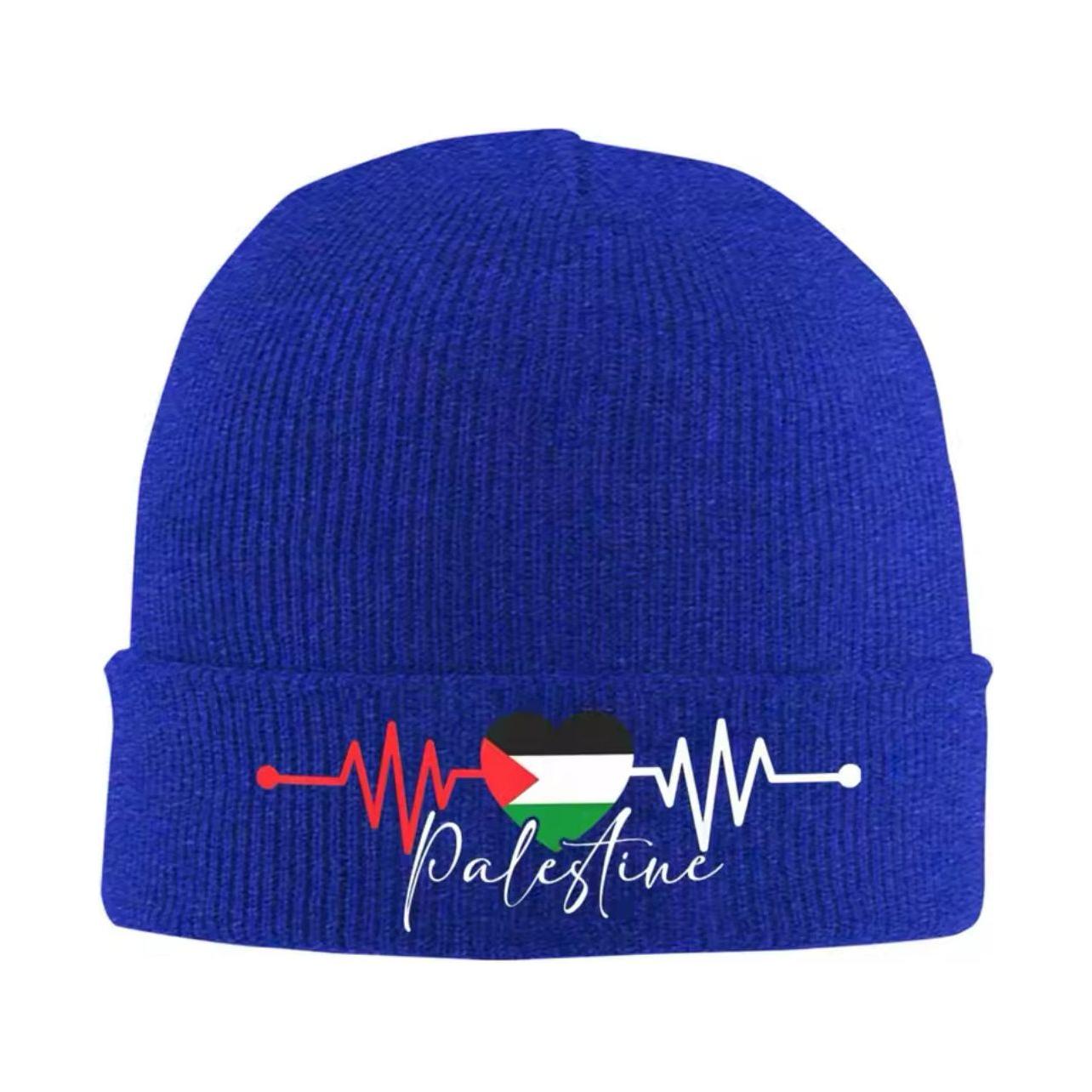 Palestine Knitted Cap Stretchy Warm Beanie Winter Hat for Men and Women (16 Styles, 6 Colors)