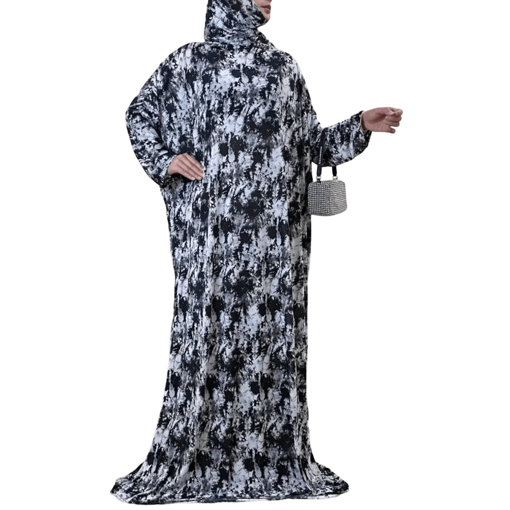 1 Piece Women Floral Salat Cover Prayer Dress (15 Designs) - www.DeeneeShop.com