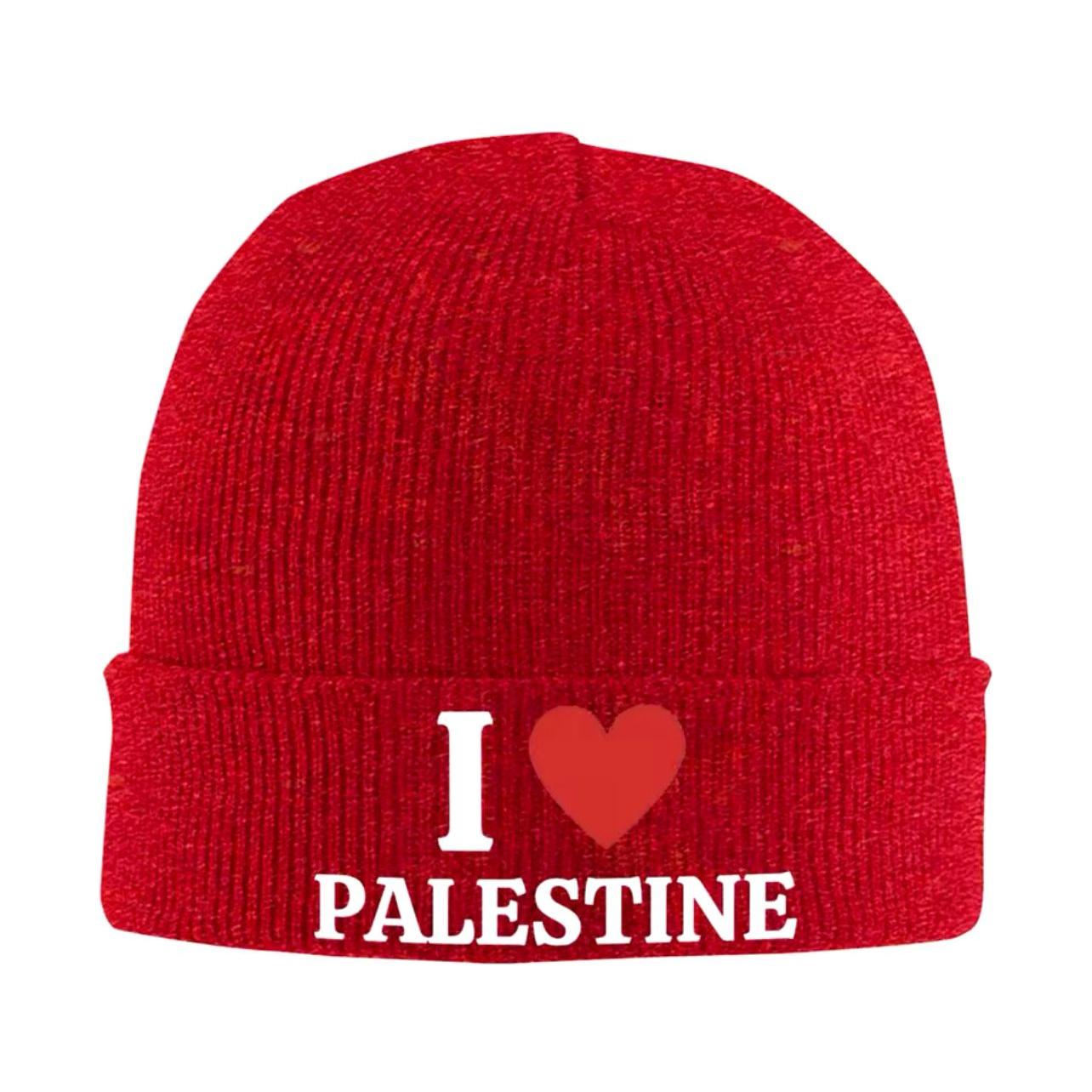 Palestine Knitted Cap Stretchy Warm Beanie Winter Hat for Men and Women (16 Styles, 6 Colors)