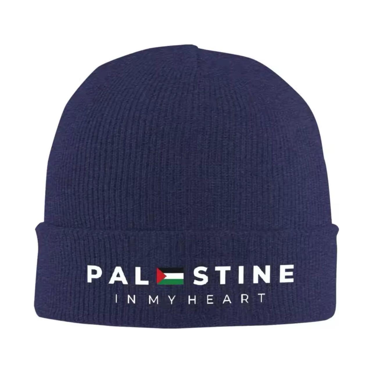 Palestine Knitted Cap Stretchy Warm Beanie Winter Hat for Men and Women (16 Styles, 6 Colors)