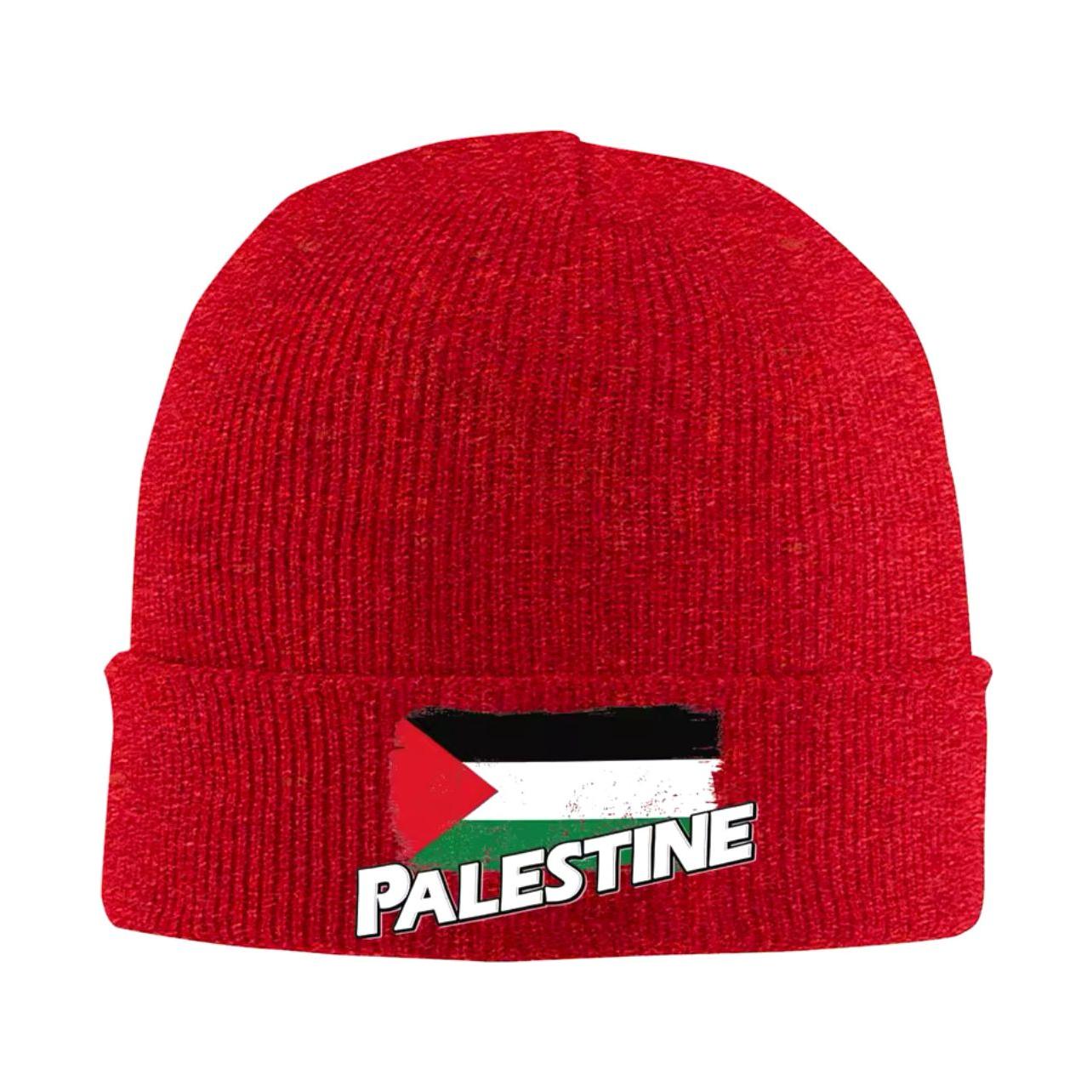 Palestine Knitted Cap Stretchy Warm Beanie Winter Hat for Men and Women (16 Styles, 6 Colors)