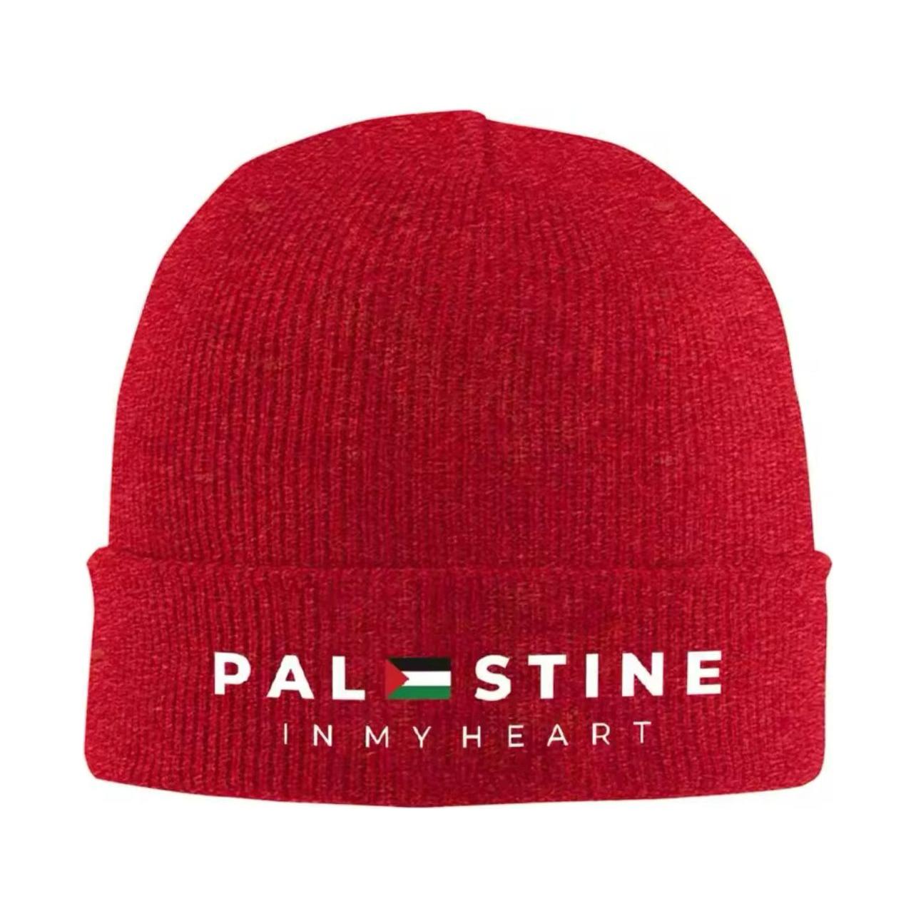 Palestine Knitted Cap Stretchy Warm Beanie Winter Hat for Men and Women (16 Styles, 6 Colors)