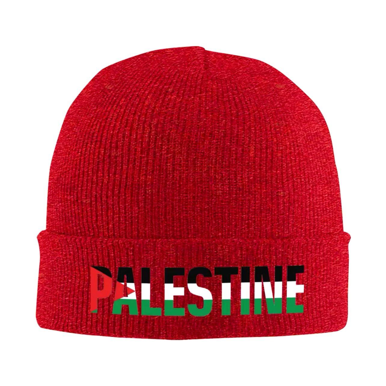 Palestine Knitted Cap Stretchy Warm Beanie Winter Hat for Men and Women (16 Styles, 6 Colors)