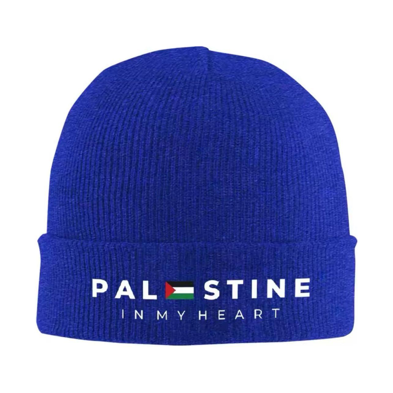 Palestine Knitted Cap Stretchy Warm Beanie Winter Hat for Men and Women (16 Styles, 6 Colors)