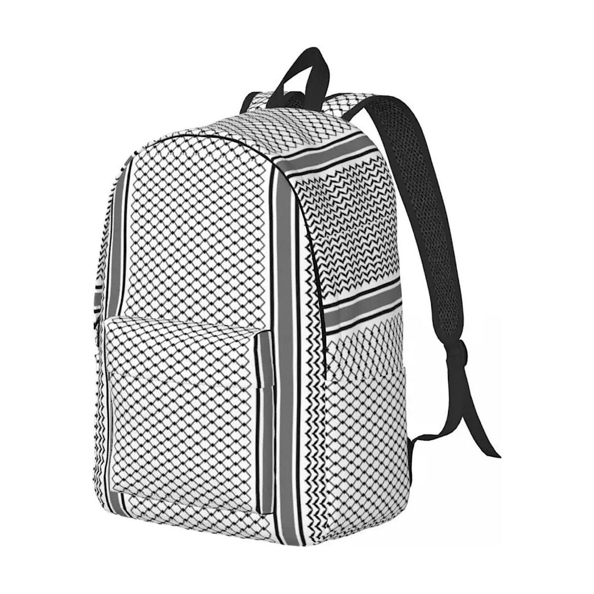 Palestine Casual Backpack with Side Pockets for Men and Women (Two Sizes, 19 Styles) - www.DeeneeShop.com