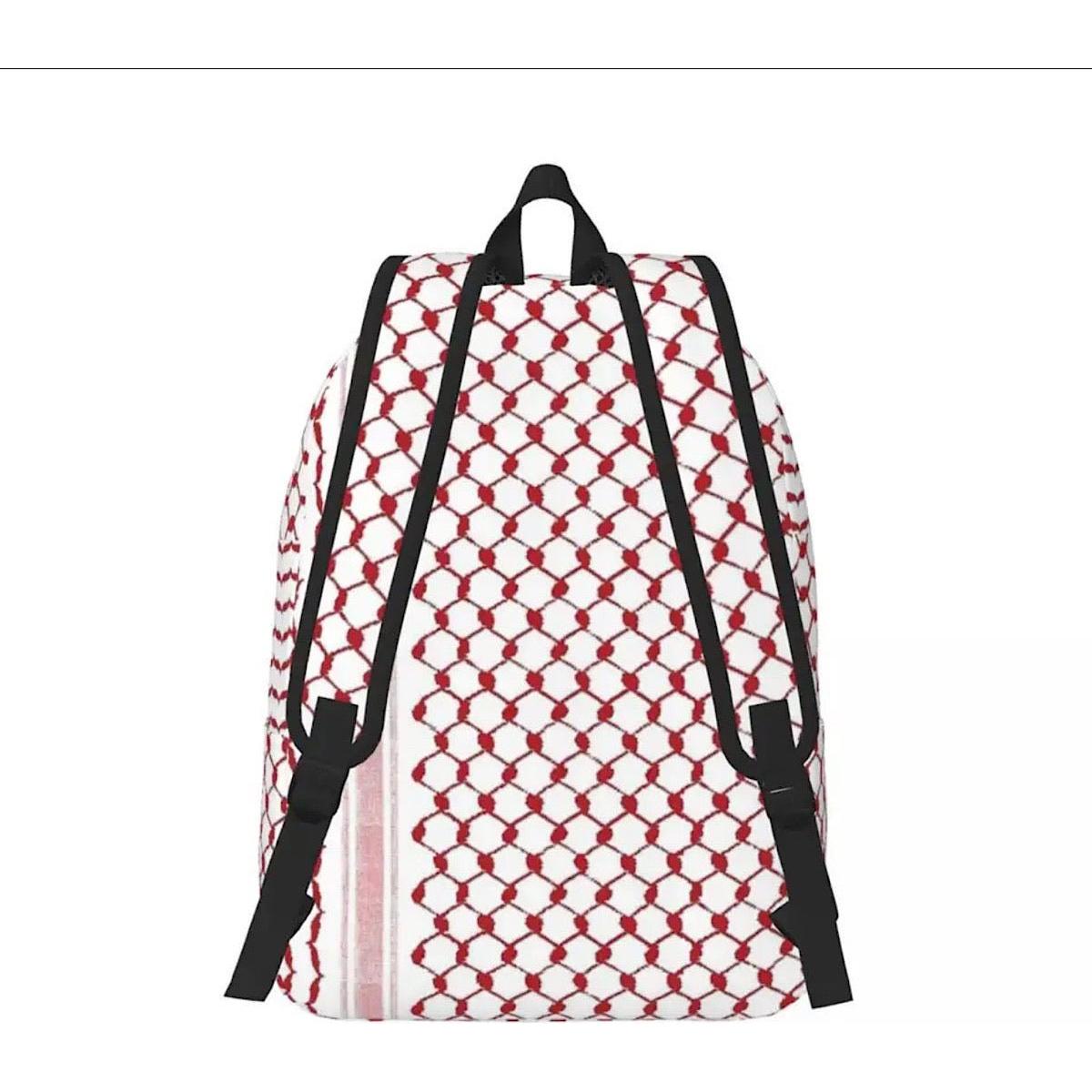 Palestine Casual Backpack with Side Pockets for Men and Women (Two Sizes, 19 Styles) - www.DeeneeShop.com