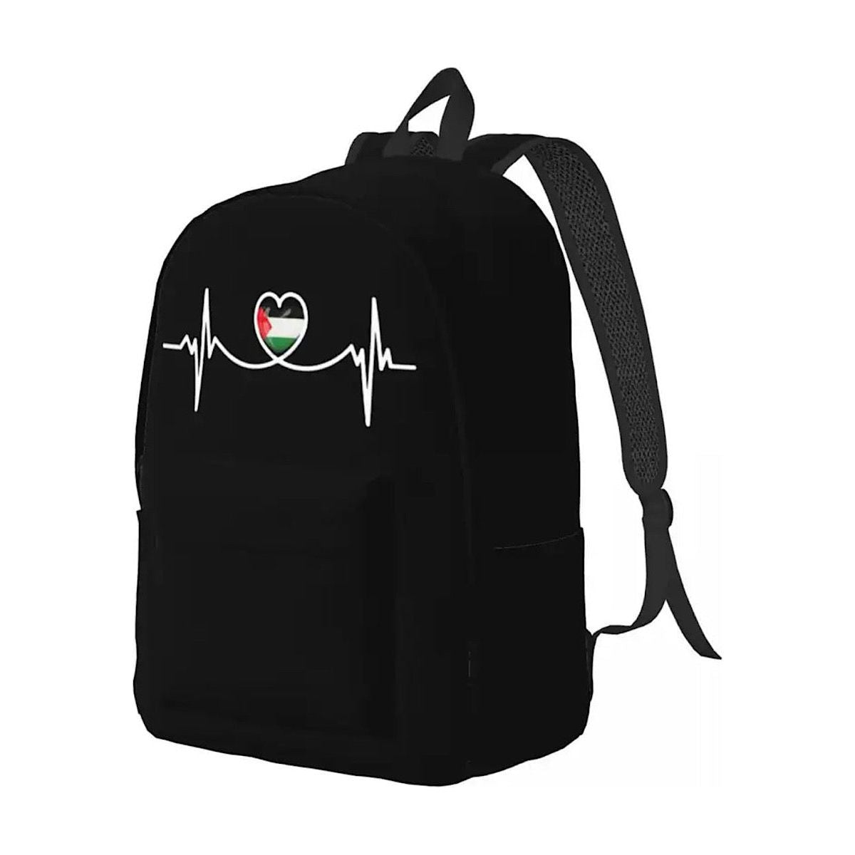 Palestine Casual Backpack with Side Pockets for Men and Women (Two Sizes, 19 Styles) - www.DeeneeShop.com