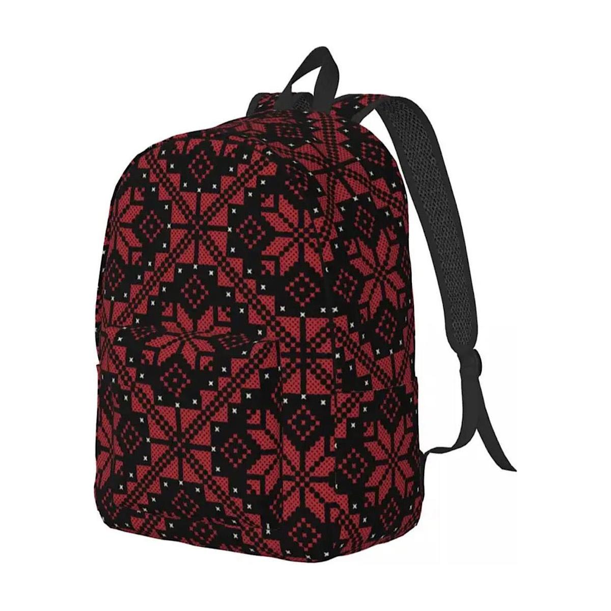 Palestine Casual Backpack with Side Pockets for Men and Women (Two Sizes, 19 Styles) - www.DeeneeShop.com