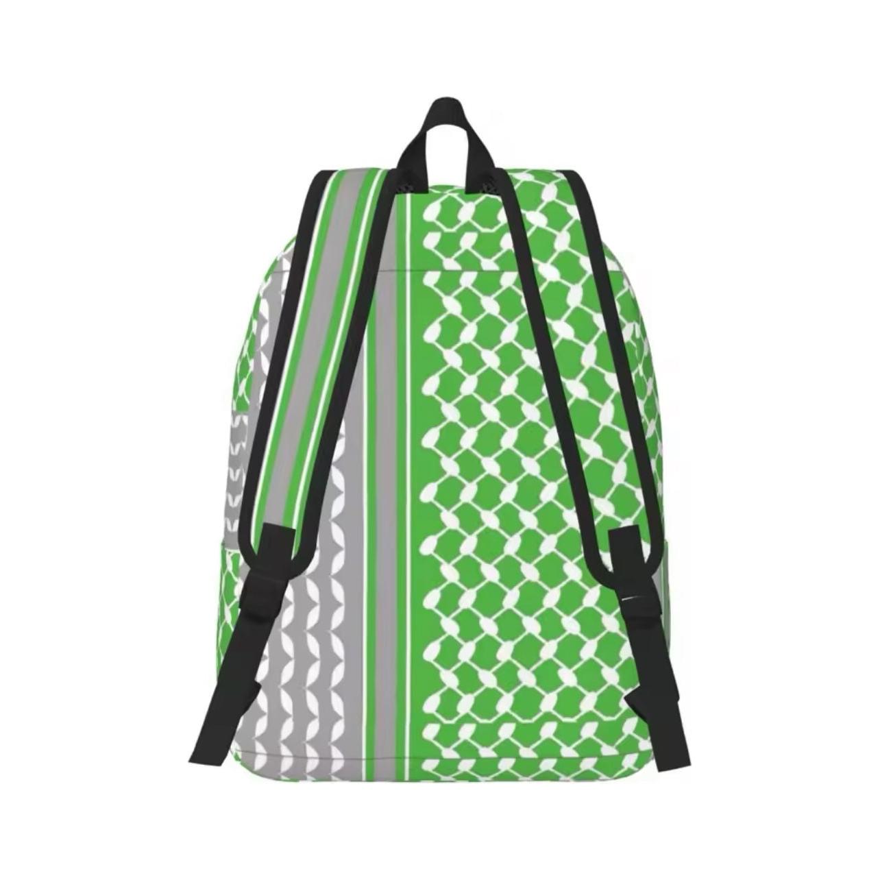 Palestine Casual Backpack with Side Pockets for Men and Women (Two Sizes, 27 Styles) - www.DeeneeShop.com