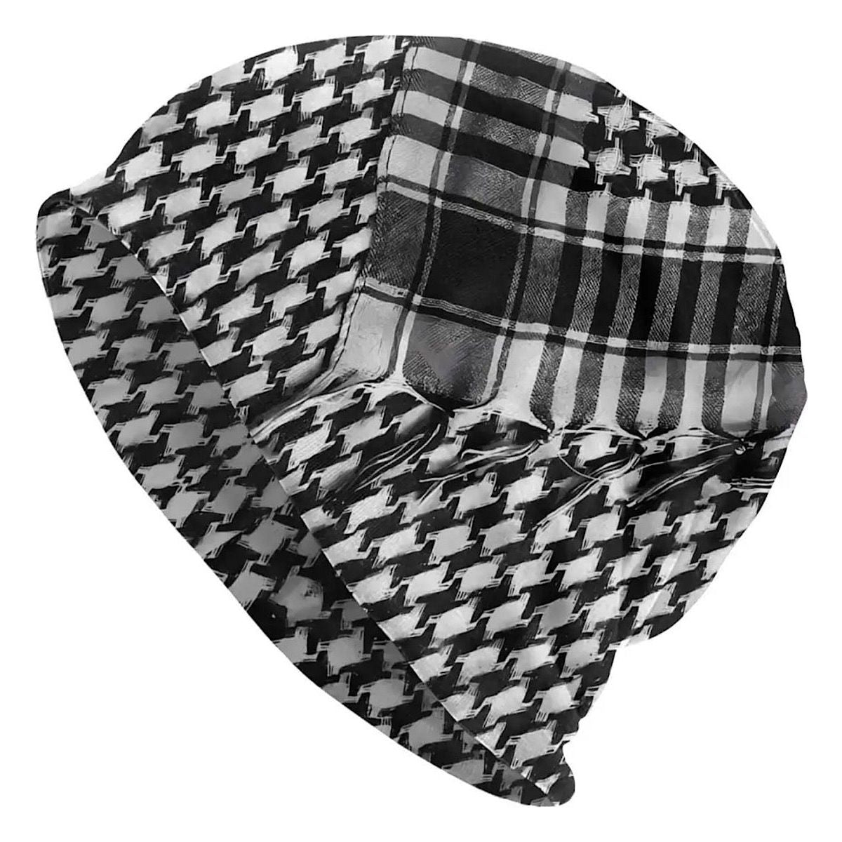 Palestine Hatta Keffiyeh Windproof Beanie Hat for Men & Women (35 Styles) - www.DeeneeShop.com