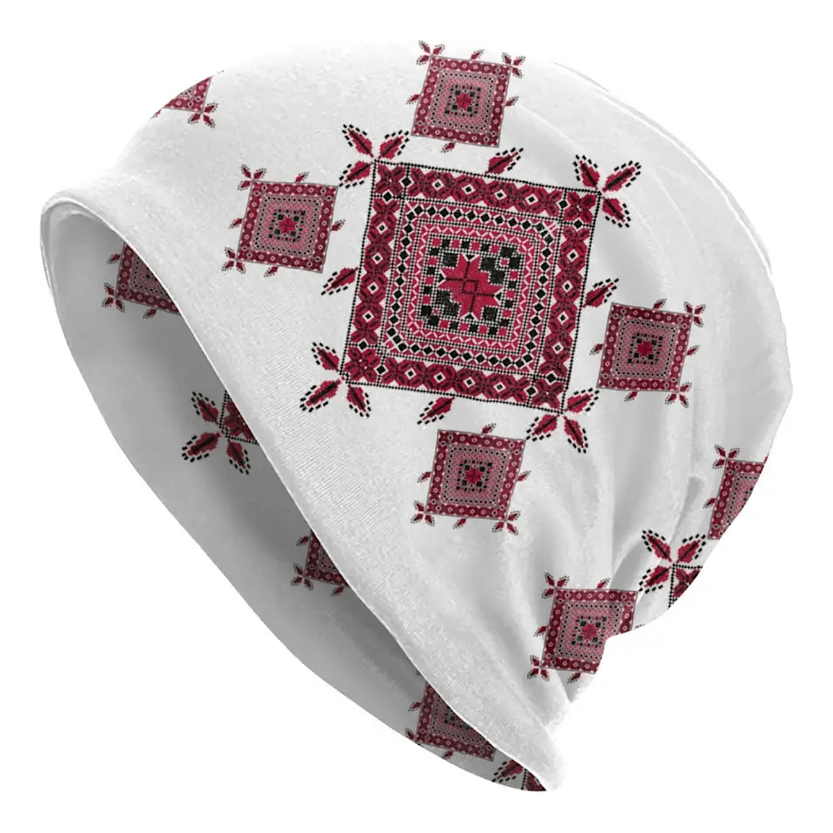 Palestine Hatta Keffiyeh Windproof Beanie Hat for Men & Women (35 Styles) - www.DeeneeShop.com