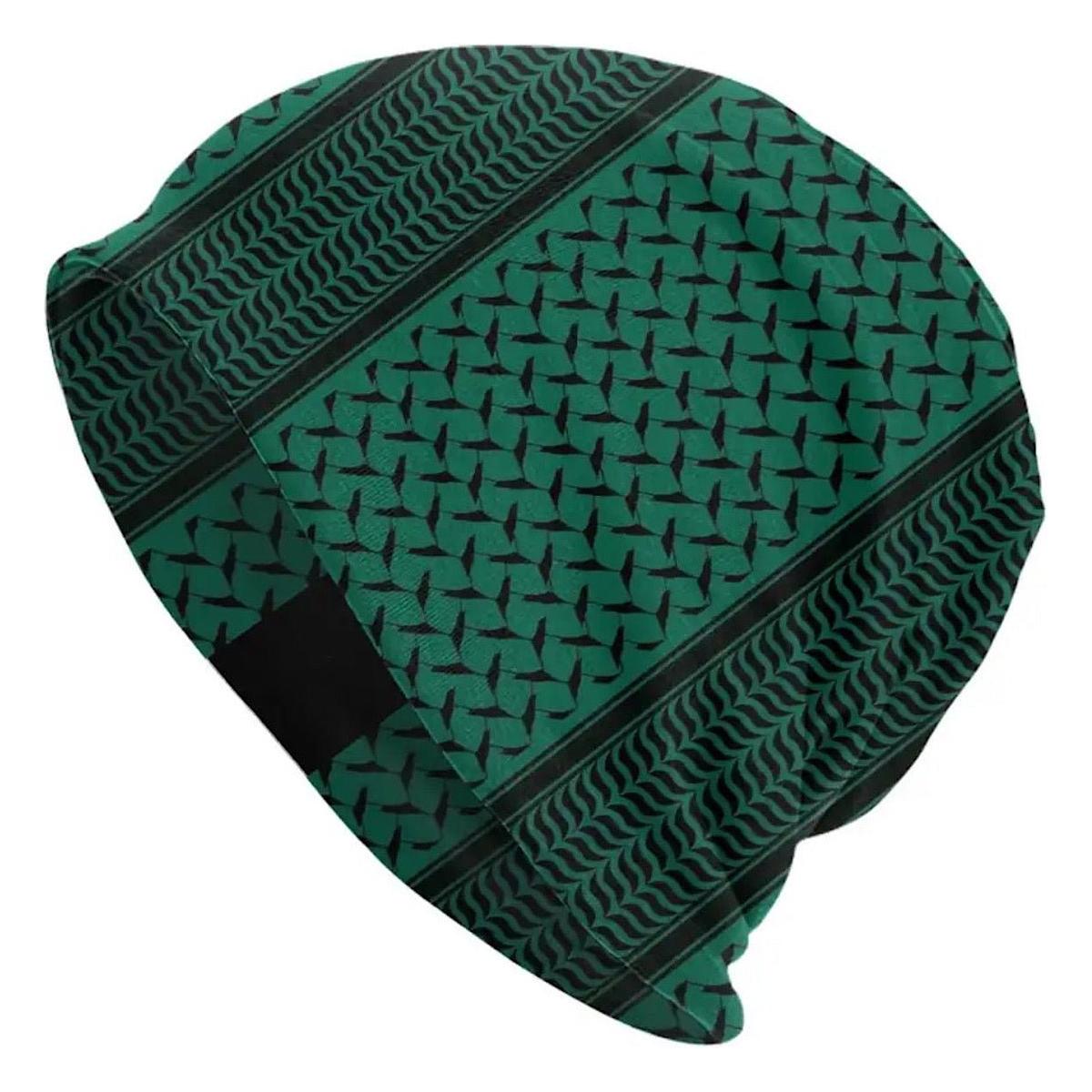 Palestine Hatta Keffiyeh Windproof Beanie Hat for Men & Women (35 Styles) - www.DeeneeShop.com