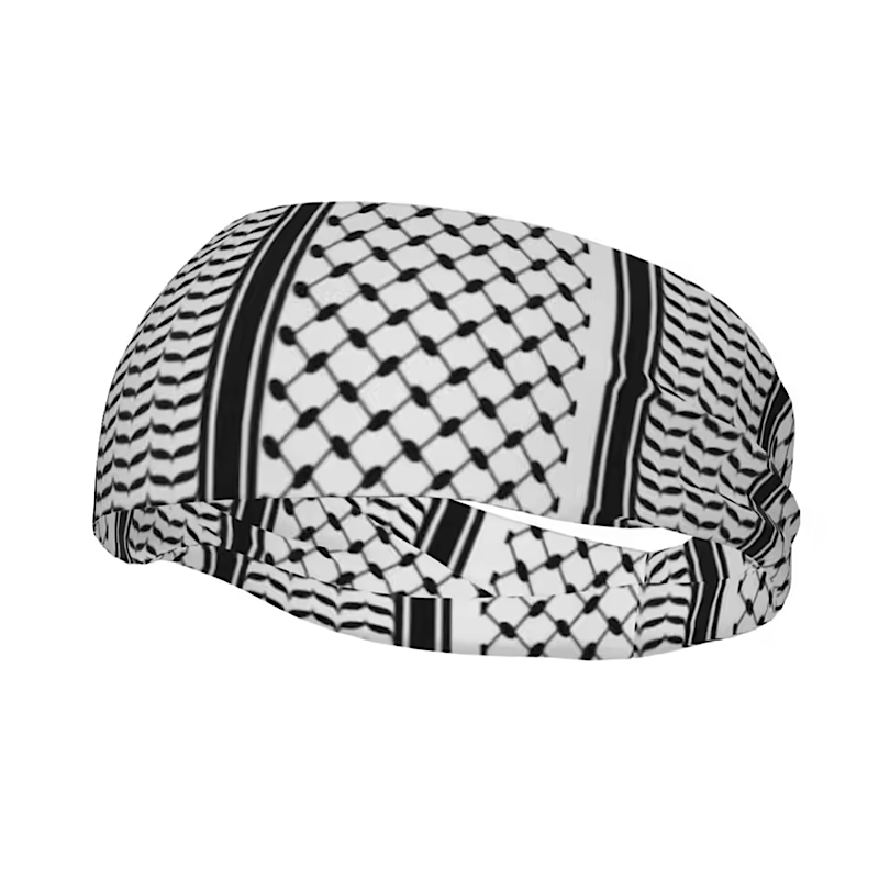 Palestine Headband Fitness Gym Head Wrap Sweat Band (10 Styles) - www.DeeneeShop.com