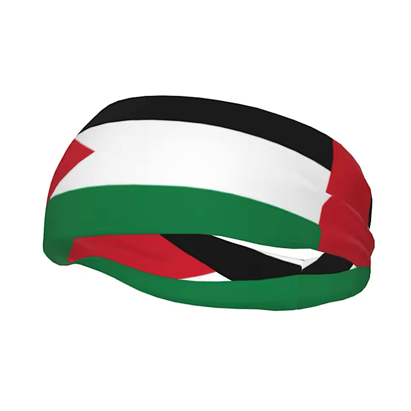 Palestine Headband Fitness Gym Head Wrap Sweat Band (10 Styles) - www.DeeneeShop.com