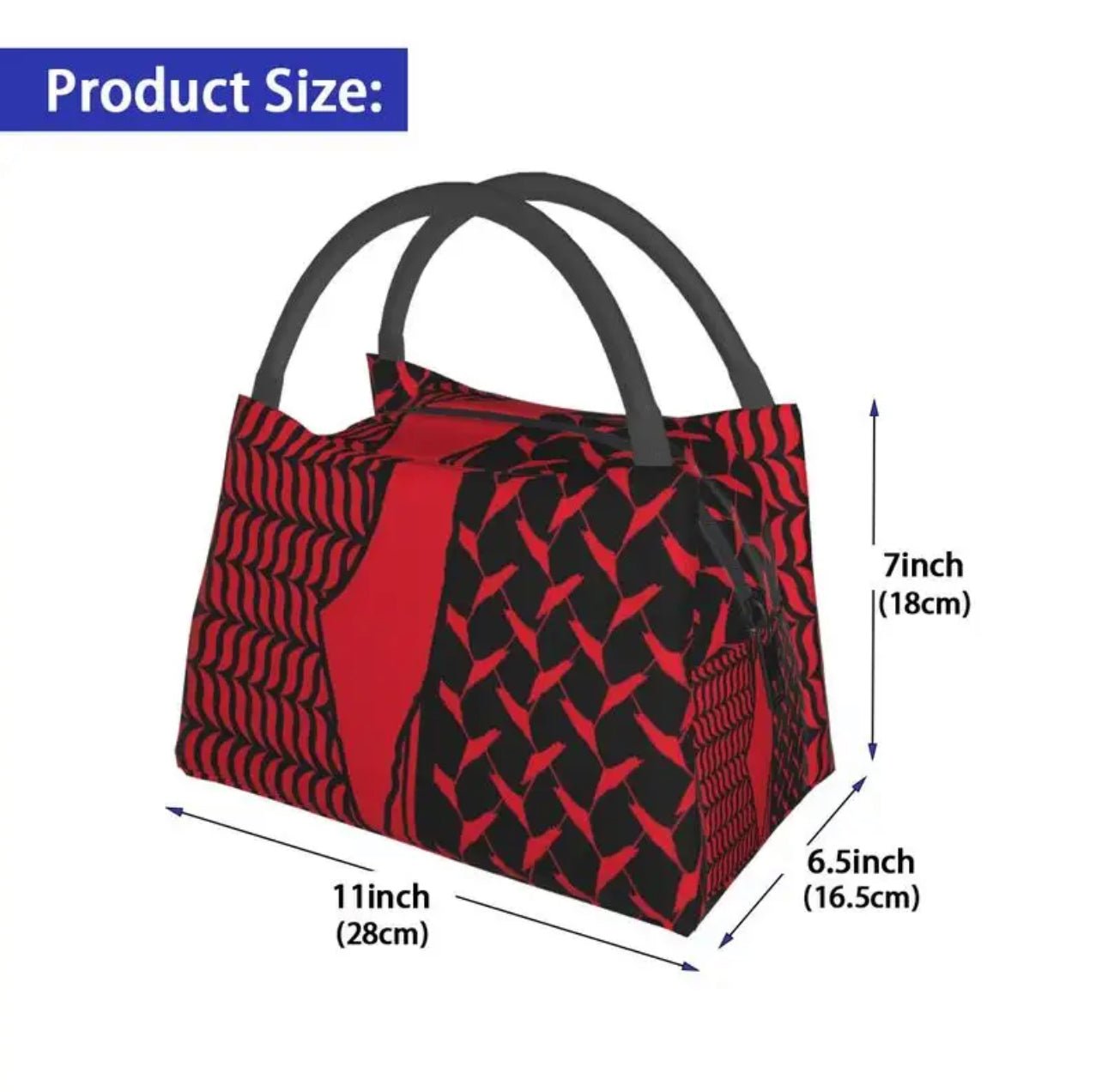 Palestine Thermal Insulated Lunch Bag Food Box (21 Styles) - www.DeeneeShop.com