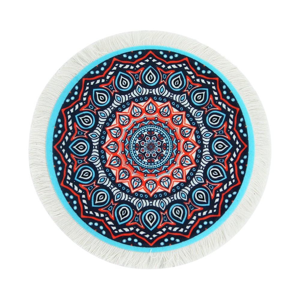 Round Anti-Slip Rubber Mouse Pad for Laptop and PC (11 Designs) - www.DeeneeShop.com