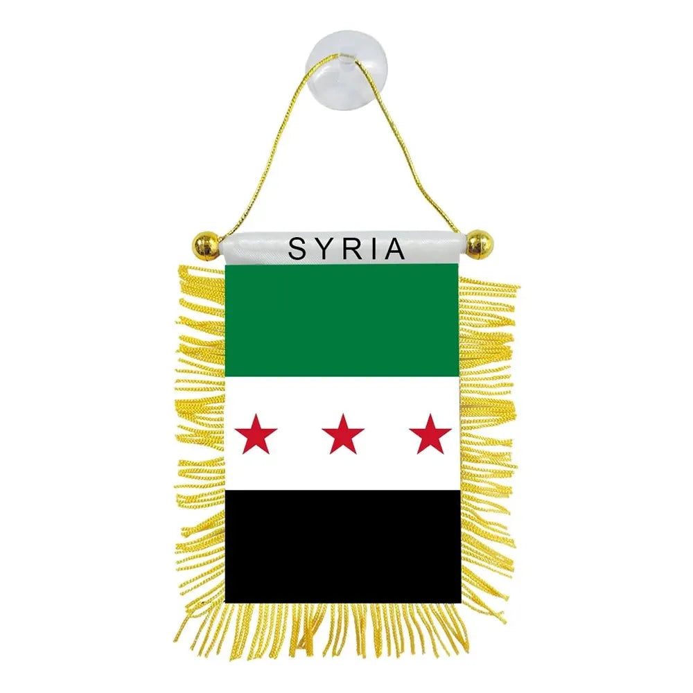 Syria Hanging Flag - www.DeeneeShop.com