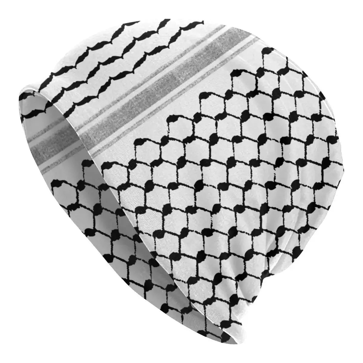 alestine Hatta Keffiyeh Windproof Beanie Hat for Men & Women - www.DeeneeShop.com