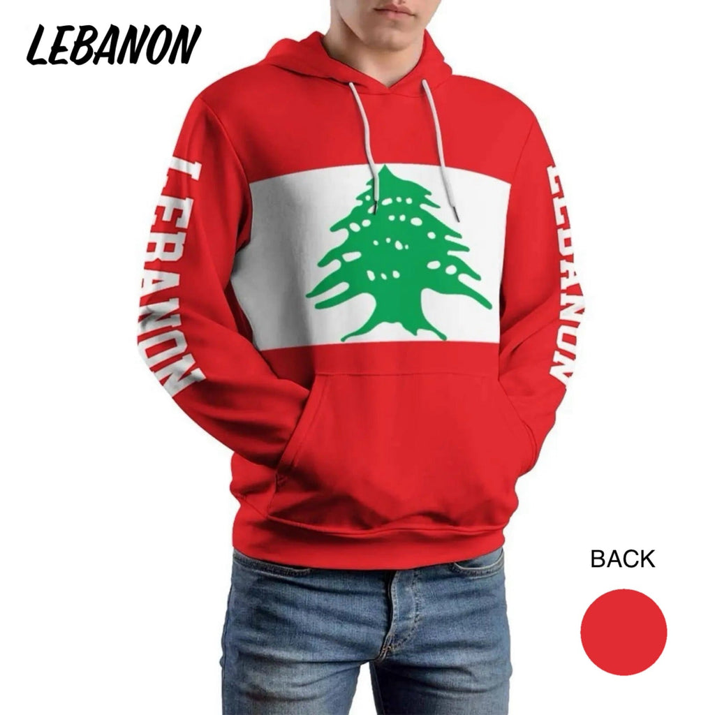 Arab Countries Flag Hoodie Polyester Sweatshirt Pullover for Men & Women (16 Countries, 6 Sizes) - www.DeeneeShop.com