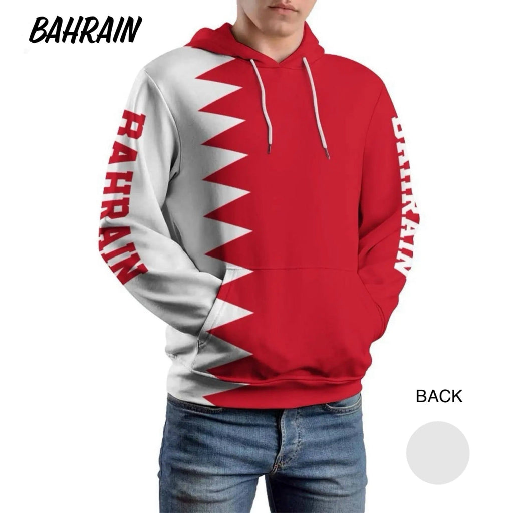 Arab Countries Flag Hoodie Polyester Sweatshirt Pullover for Men & Women (16 Countries, 6 Sizes) - www.DeeneeShop.com