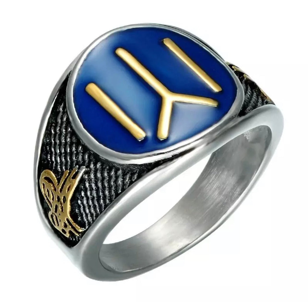 Ertugrul Ghazi Halime Sultan Ring (Turkish Kayi IYI Jewelry) 5 Colors - www.DeeneeShop.com