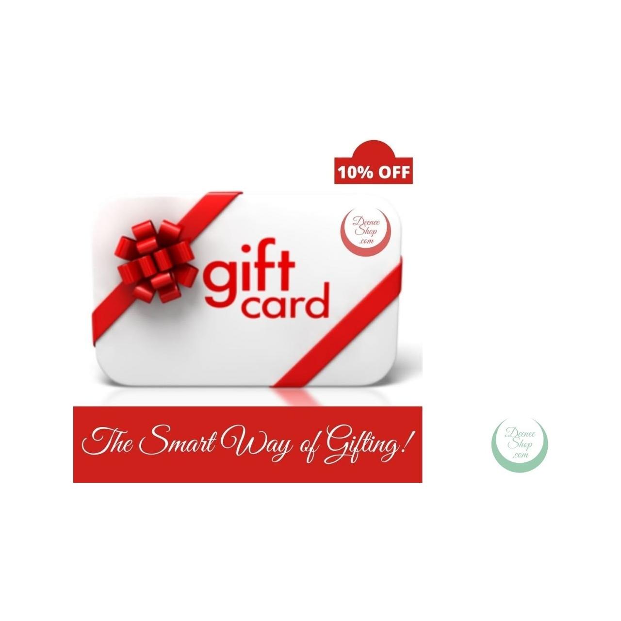 Gift Cards DeeneeShop.com (USD 10 to 1000) - www.DeeneeShop.com