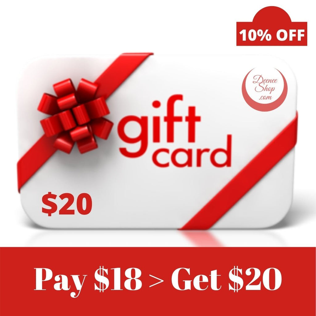 Gift Cards DeeneeShop.com (USD 10 to 1000) - www.DeeneeShop.com