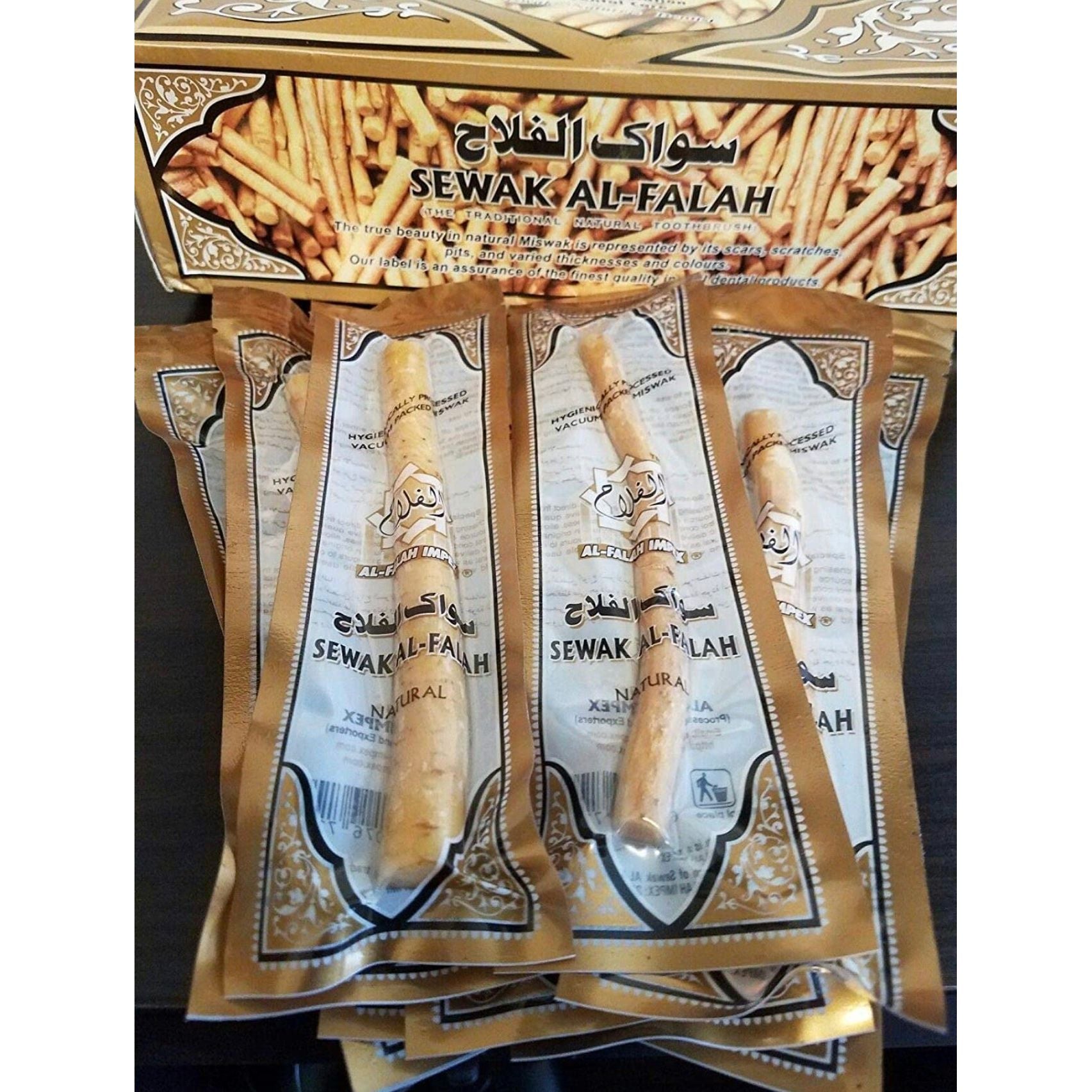 Miswak - Natural Fresh Vegan Dental Whitner Toothbrush (10, 20, 30 Pc) - www.DeeneeShop.com