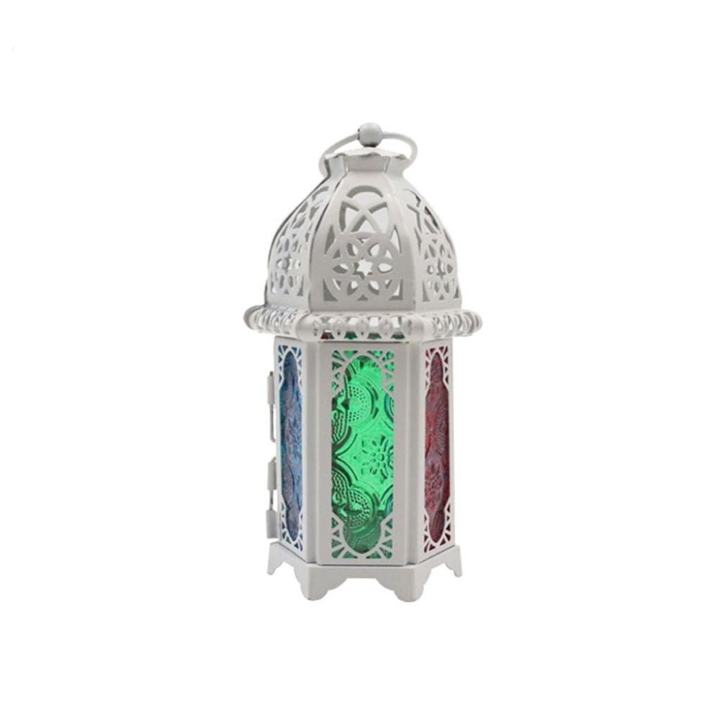 New Ramadan/Eid Candle Glass Lantern Candlestick Holder Vintage Style Home Decor (6 Styles) - www.DeeneeShop.com