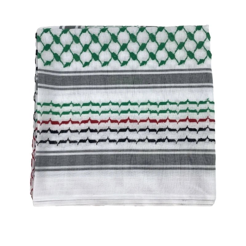Palestine Shemagh Arab Keffiyeh Headscarf for Men & Women - www.DeeneeShop.com