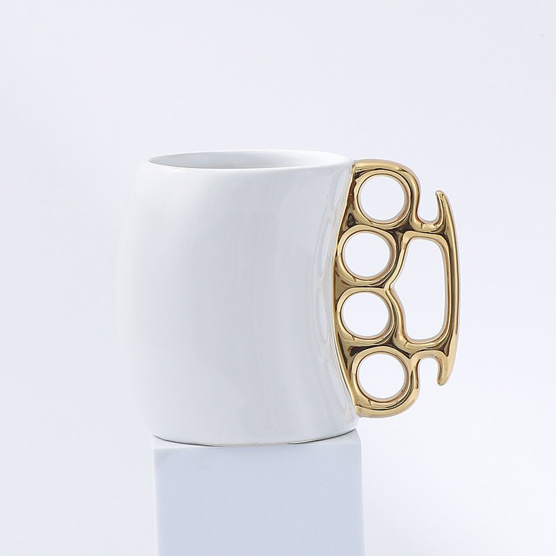 Special Ring Design Ceramic Coffee Mug (2 Colors) - www.DeeneeShop.com