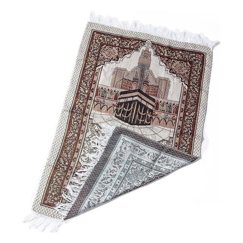 Travel Salah Mat/Muslim Prayer Rug Portable Lightweight with Travel Bag (3 Styles) - www.DeeneeShop.com