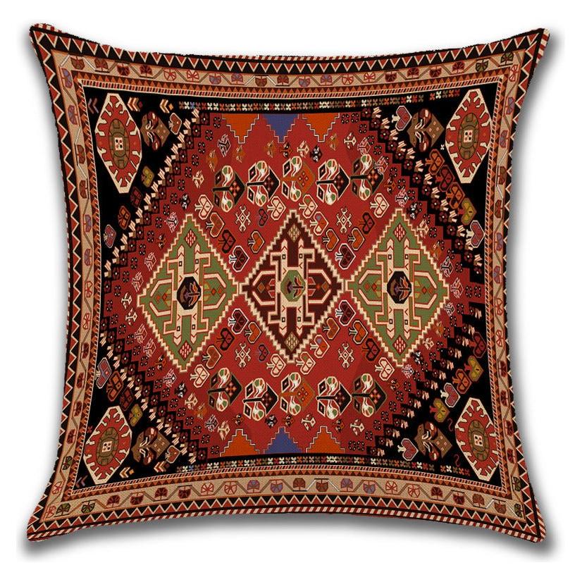 Turkish/Persian Style Linen Cushion Pillowcase (10 Designs) - www.DeeneeShop.com